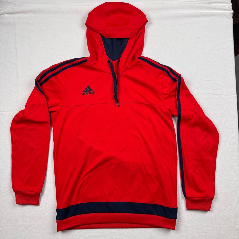 Adidas Men’s Small Red and Blue Hoodie